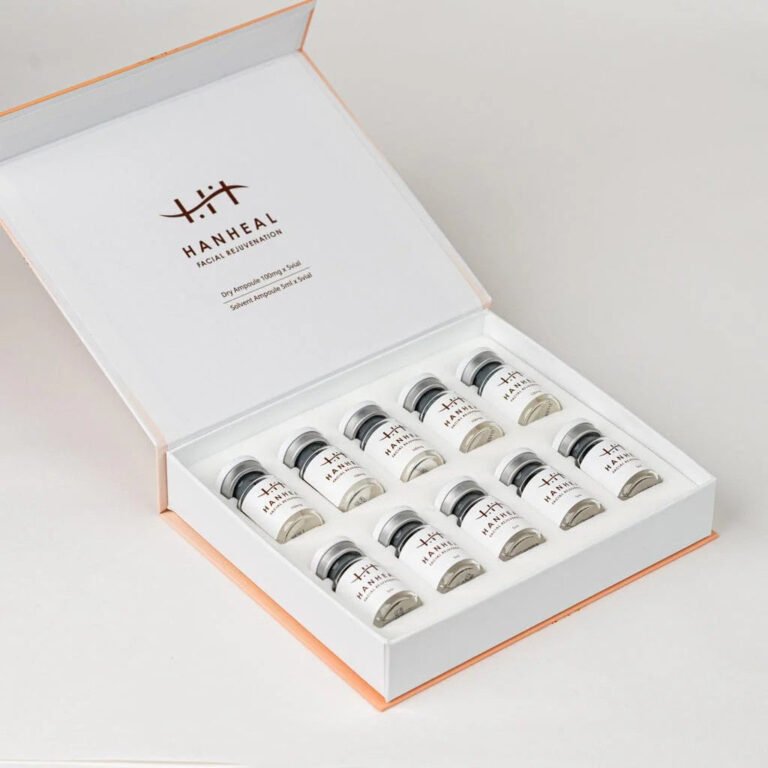 Hanheal Facial Exosome skin booster for collagen stimulation and skin regeneration