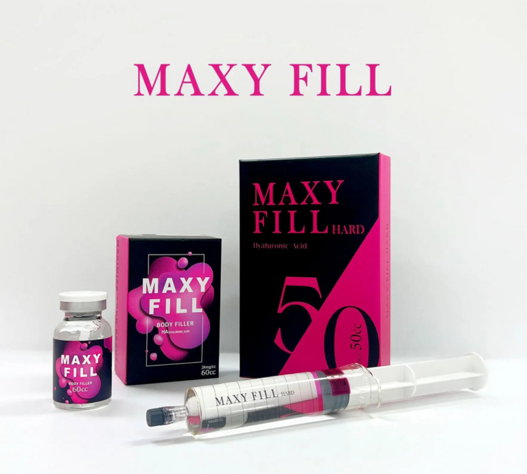 Maxyfill Hard 50cc hyaluronic acid body filler for volume restoration and contouring