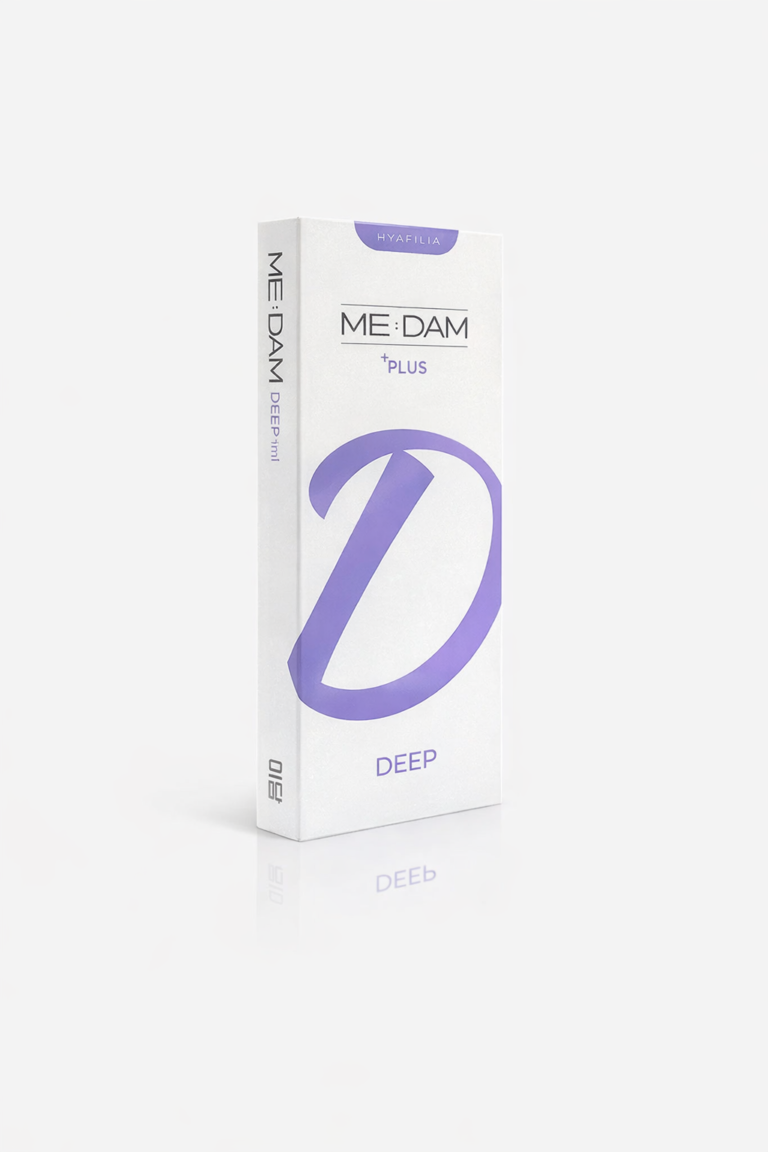 Hyafilia Medam Prime hyaluronic acid dermal filler syringe for facial contouring